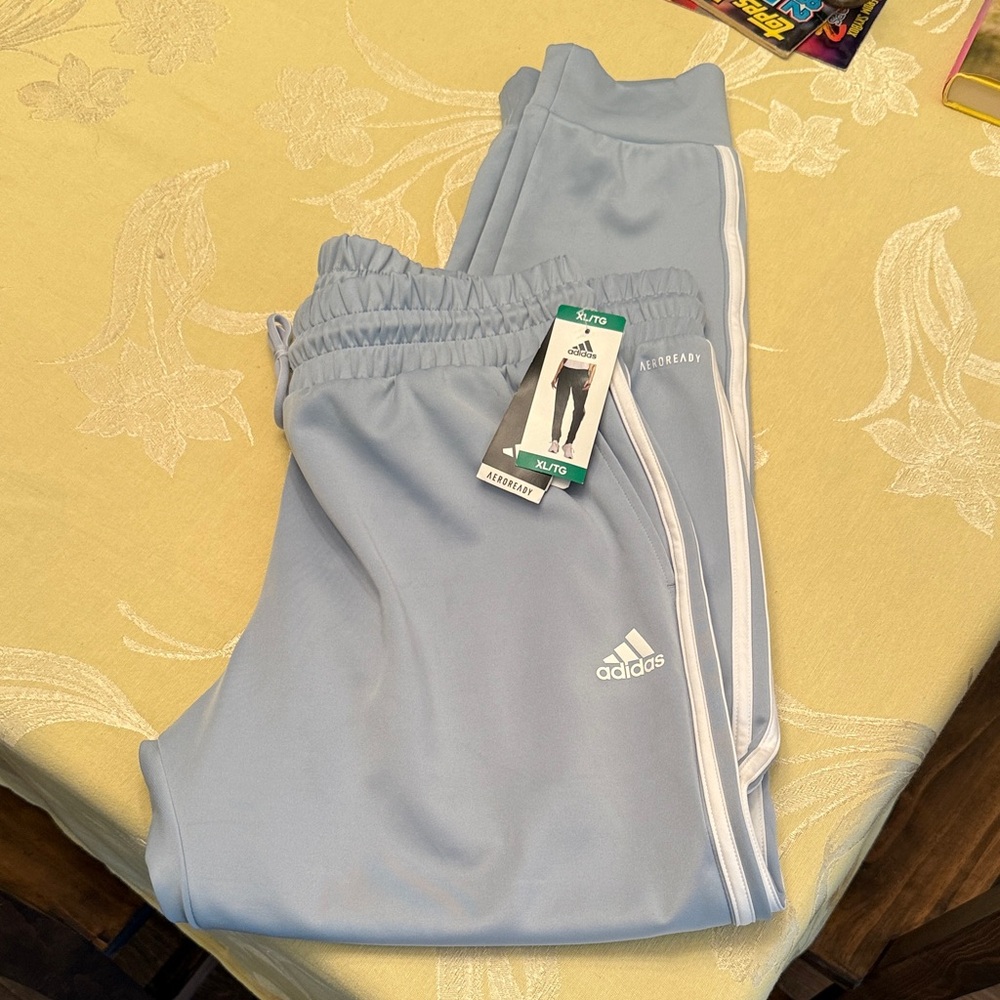 Adidas XL Women’s Light Blue Joggers brand new with tags